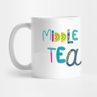 Cute Middle School Teacher Gift Idea Back to School Mug